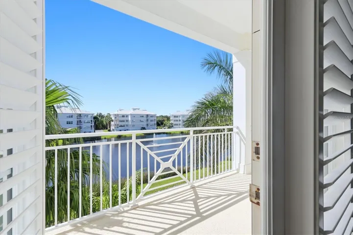 Balcony off the primary suite