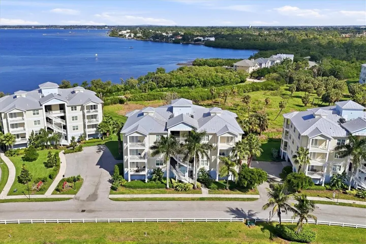 Aerial with Palma Sola Bay beyond.