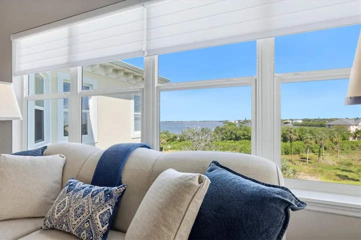 Partial bay views.