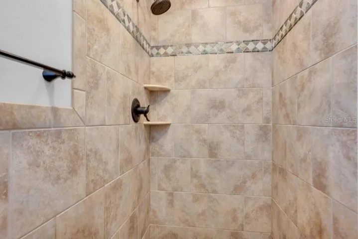 Primary bathroom shower