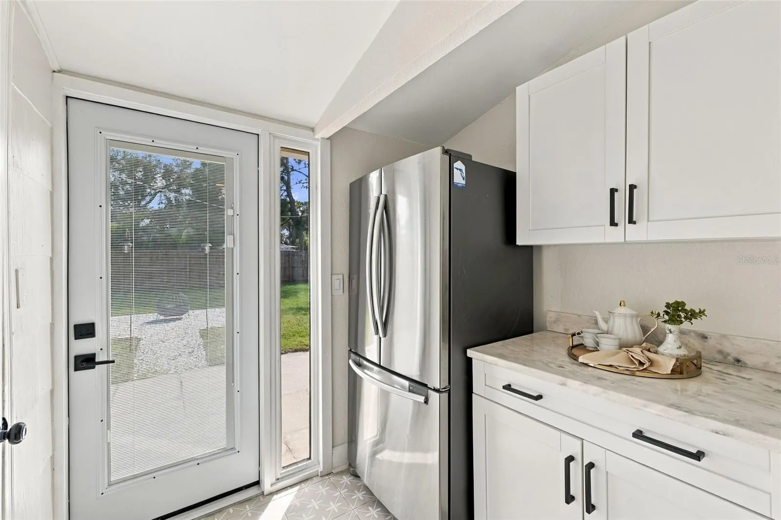 Kitchen / View of Back Door