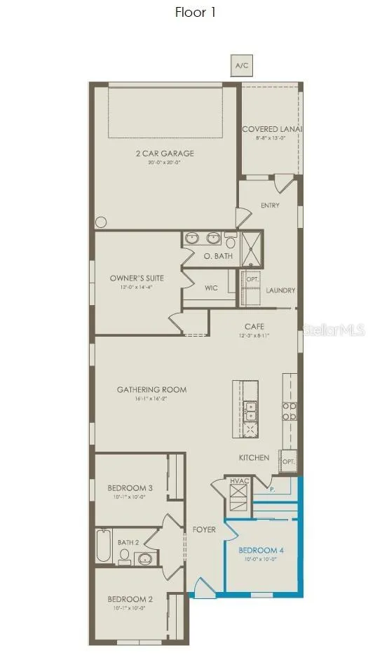 Floor Plan - Floor One