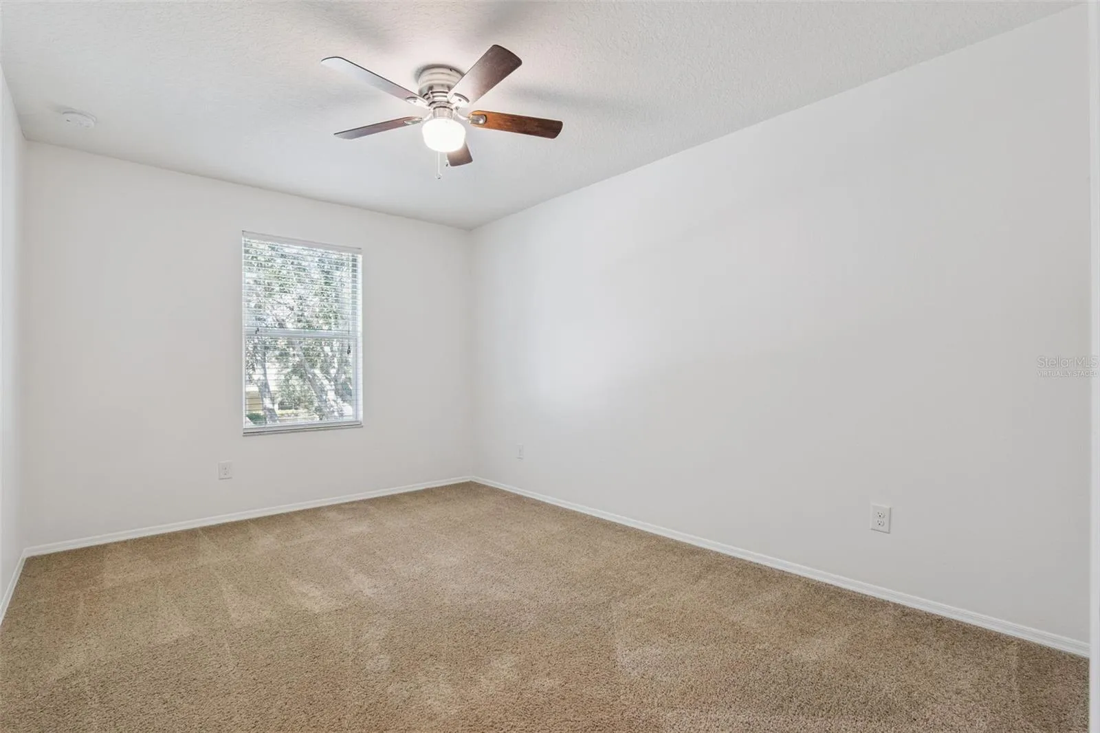 Virtually staged bedroom 3