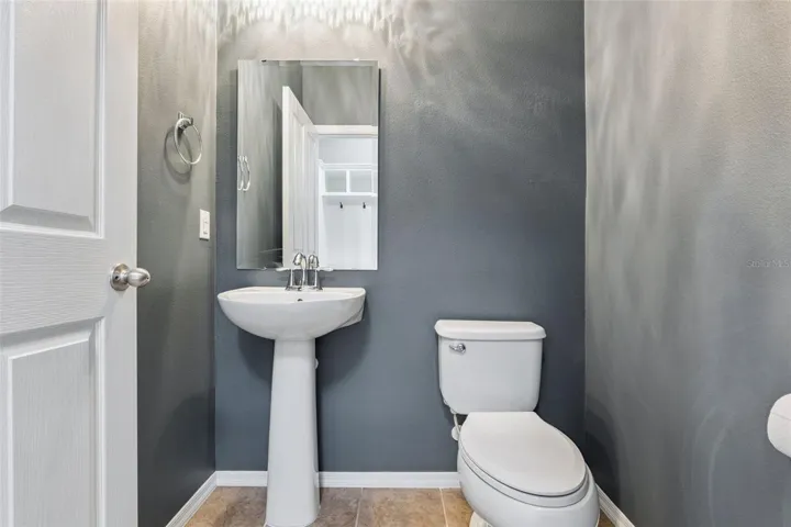 1st floor guest bathroom off kitchen area