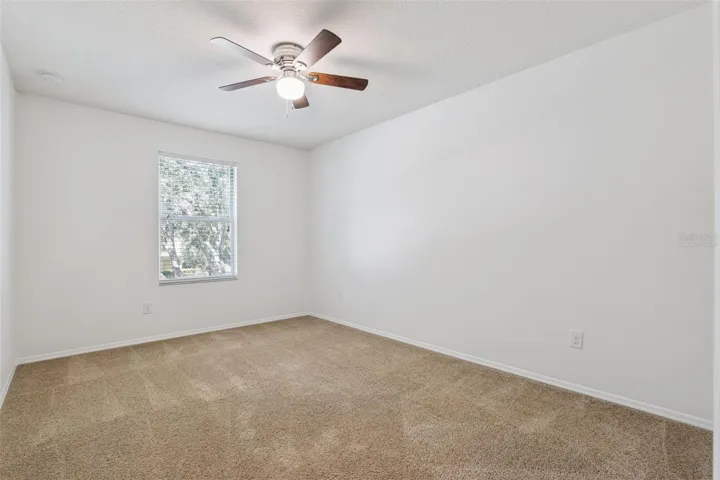 Virtually staged bedroom 3
