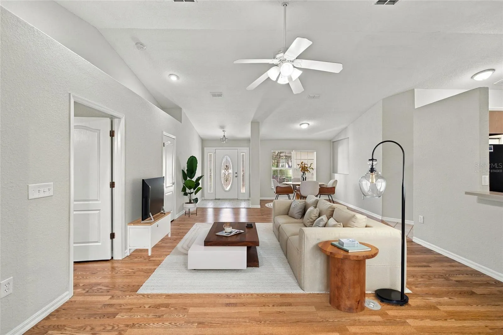 Virtually Staged - living area