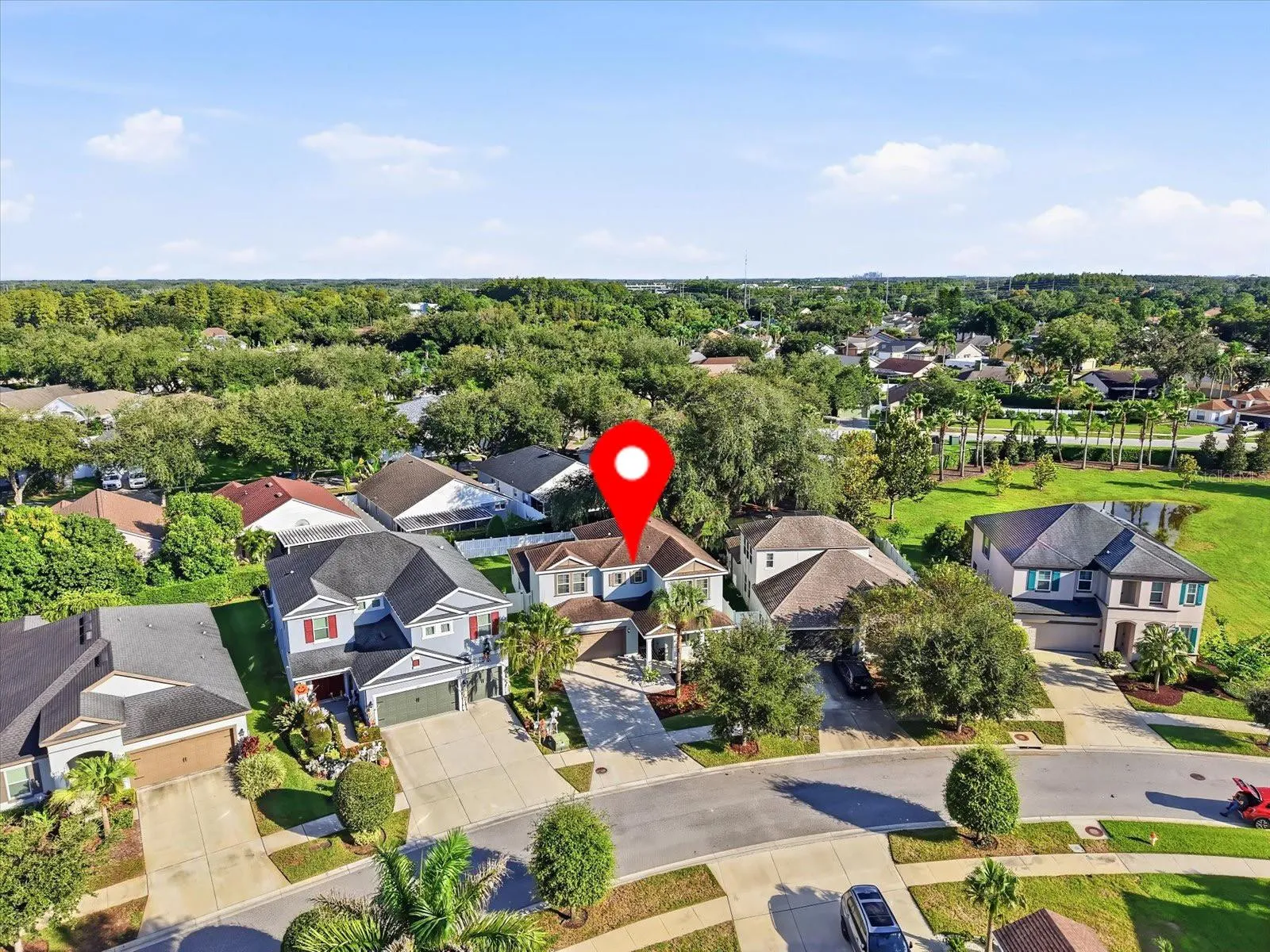 Aerial view: Front