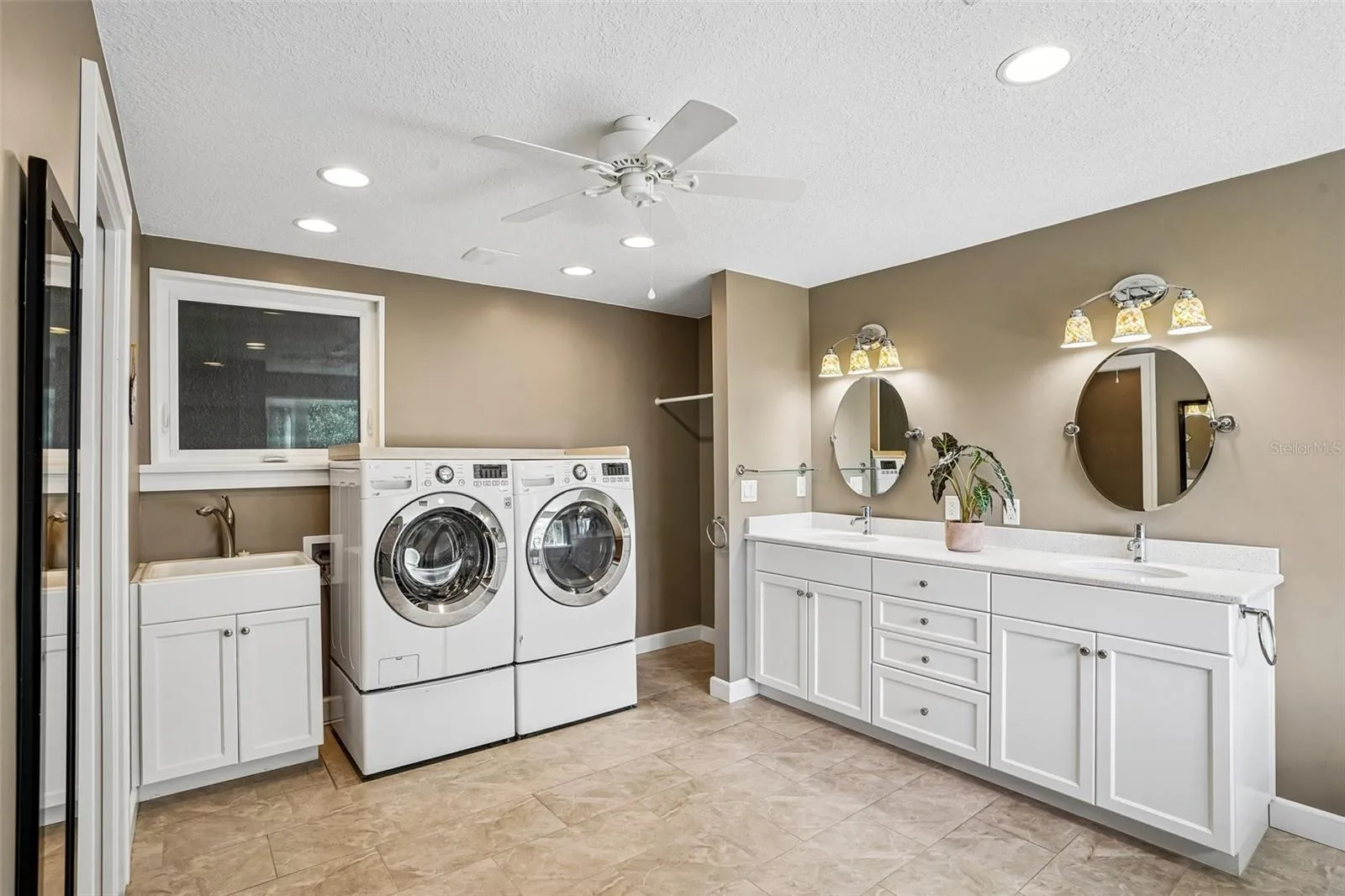 Primary Bath with Laundry