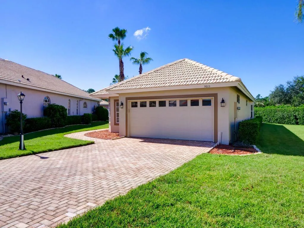 Paved driveway