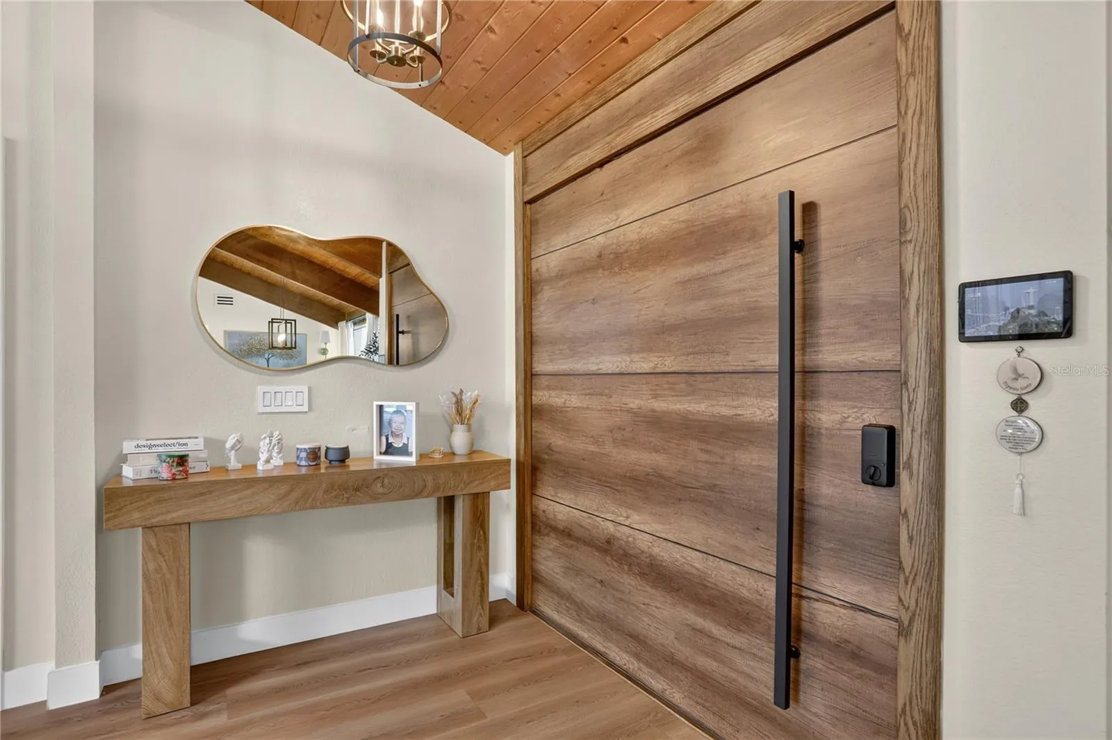 Large Pivot Front Door