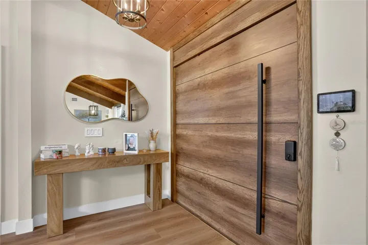 Large Pivot Front Door