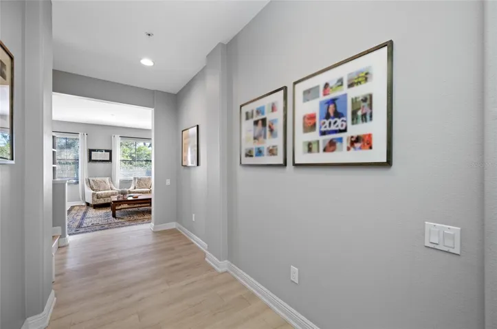 Hall way to formal living room