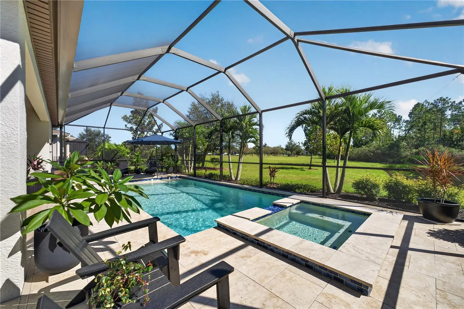 Resort Style Pool and Spa