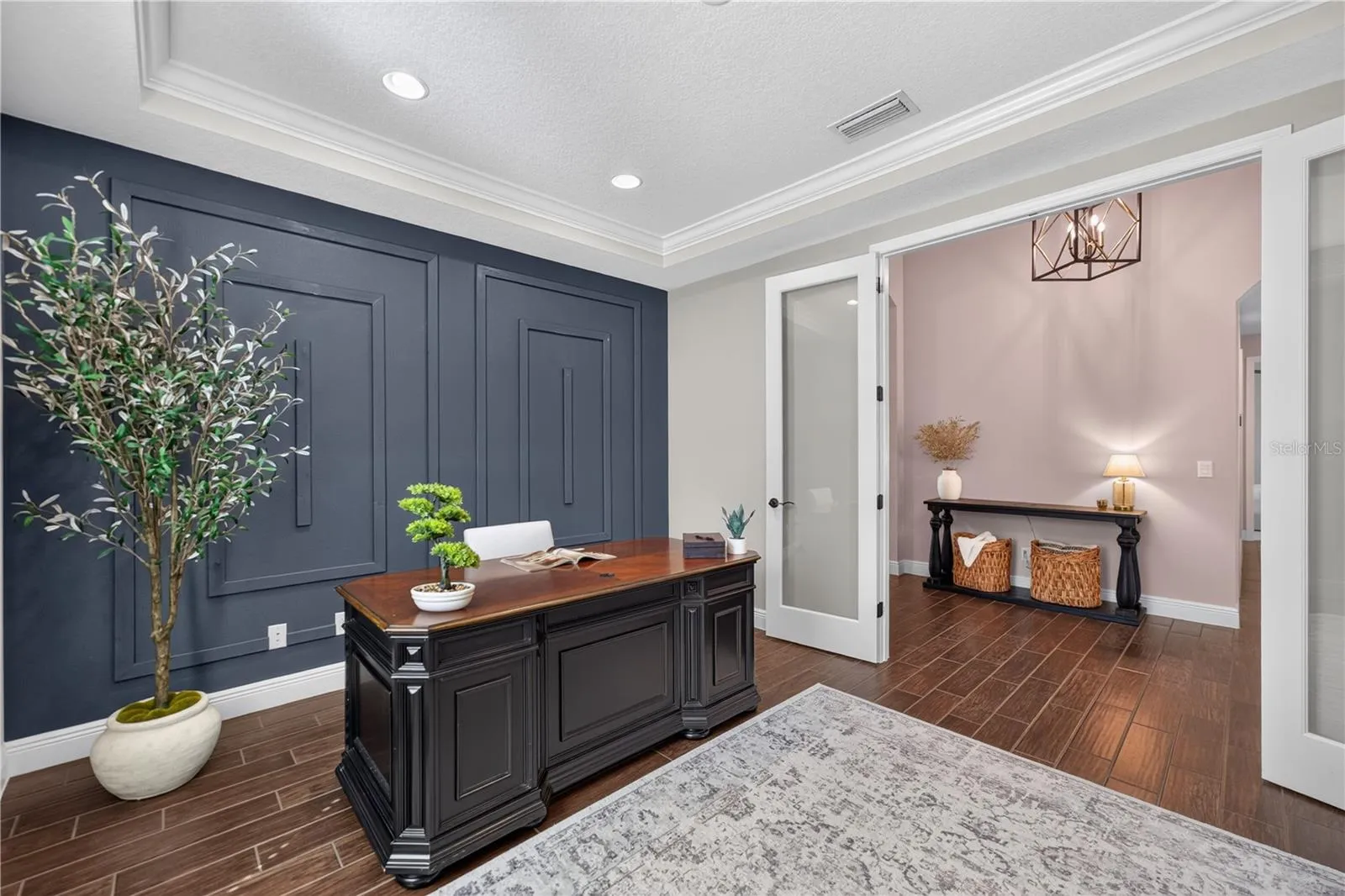 Custom wood wall