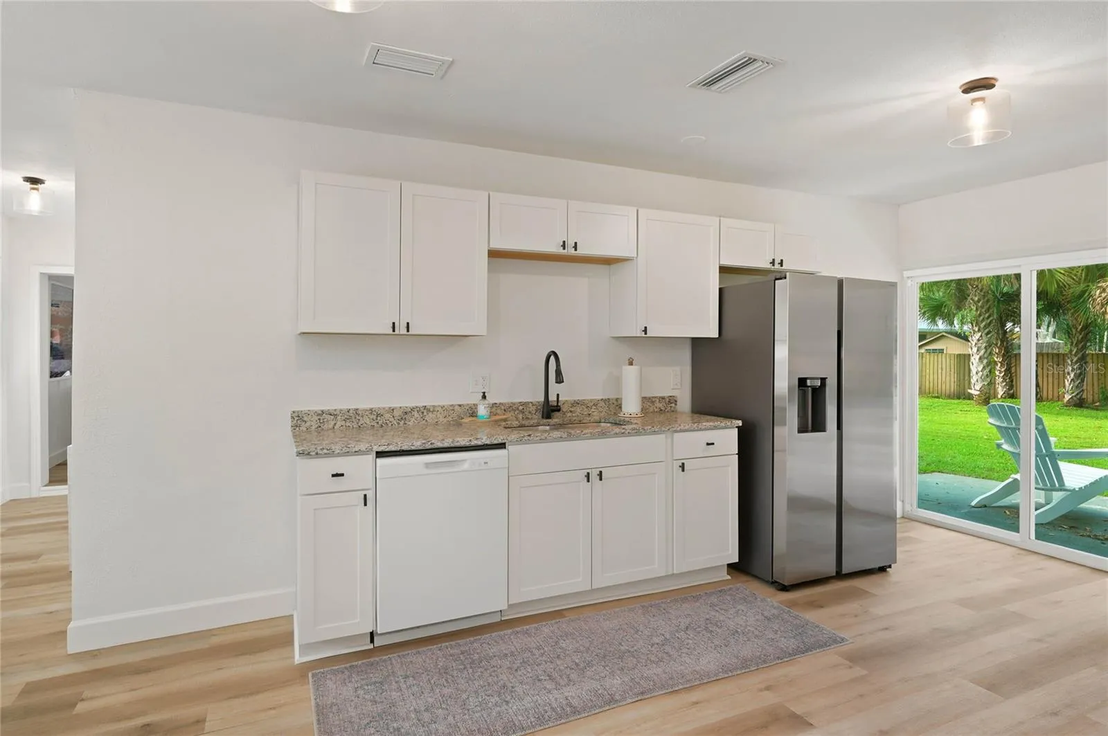 kitchen to outside patio