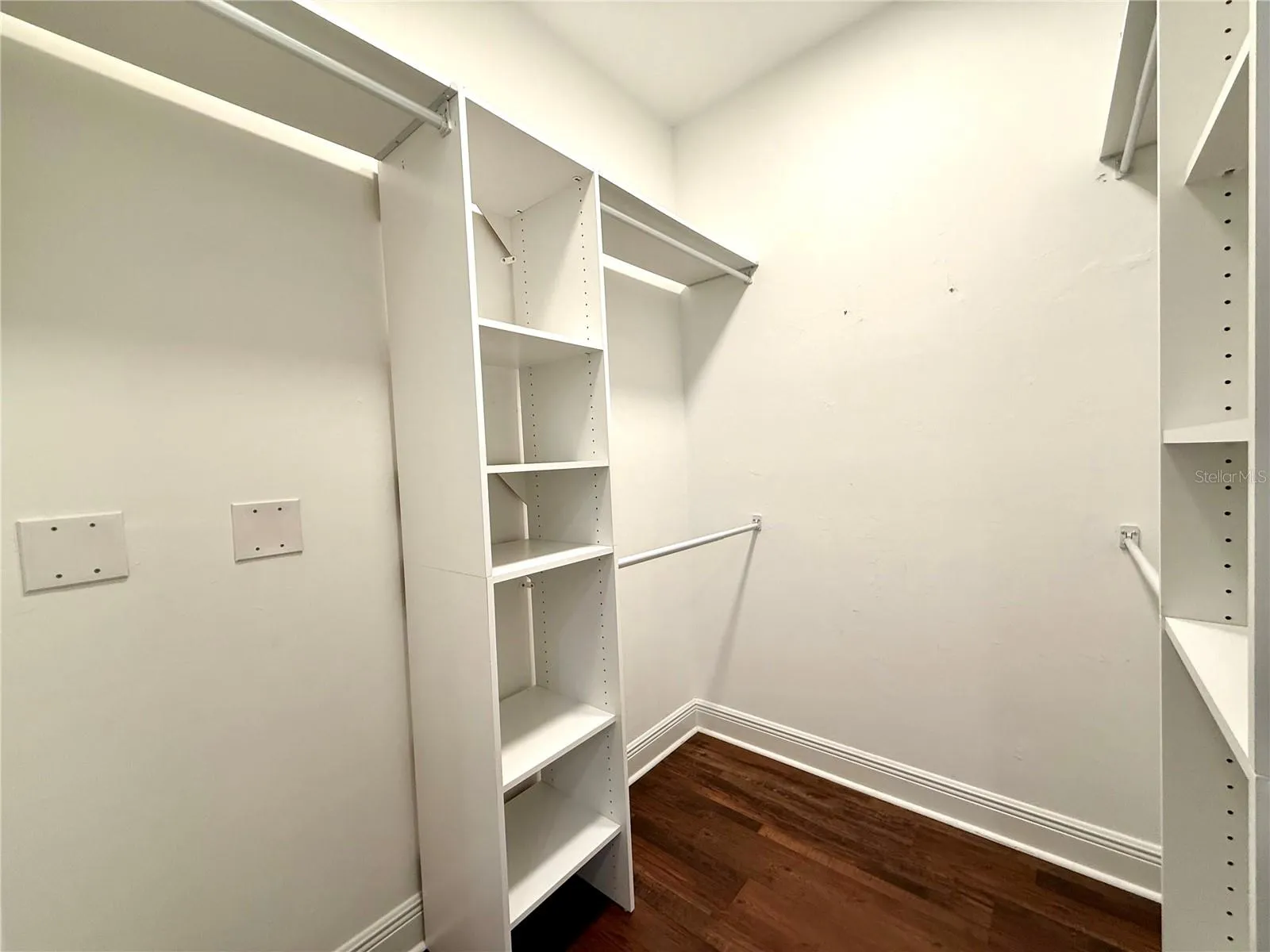 Walk-in closet in primary bedroom #2