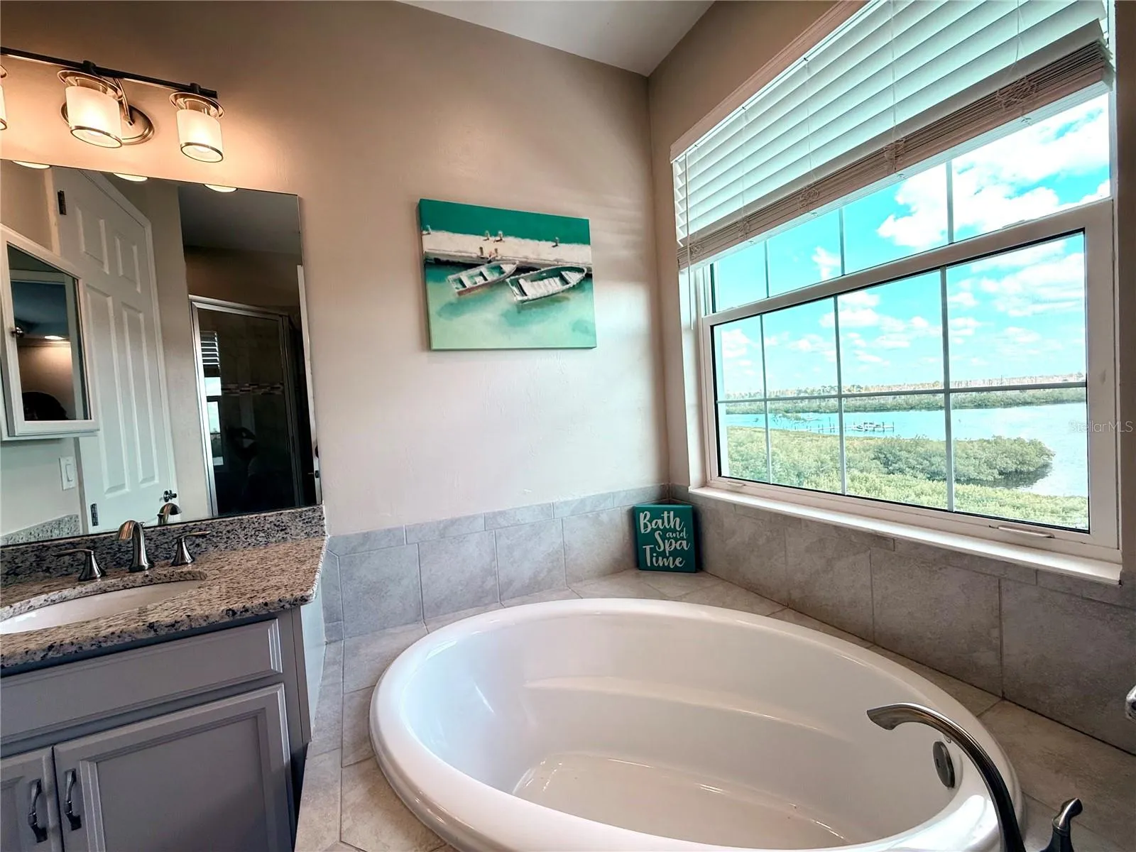 Dual sinks with separate vanities