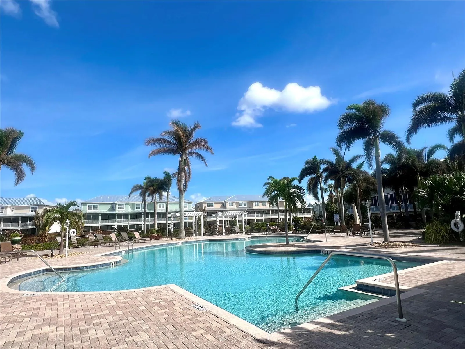 Resort style pool