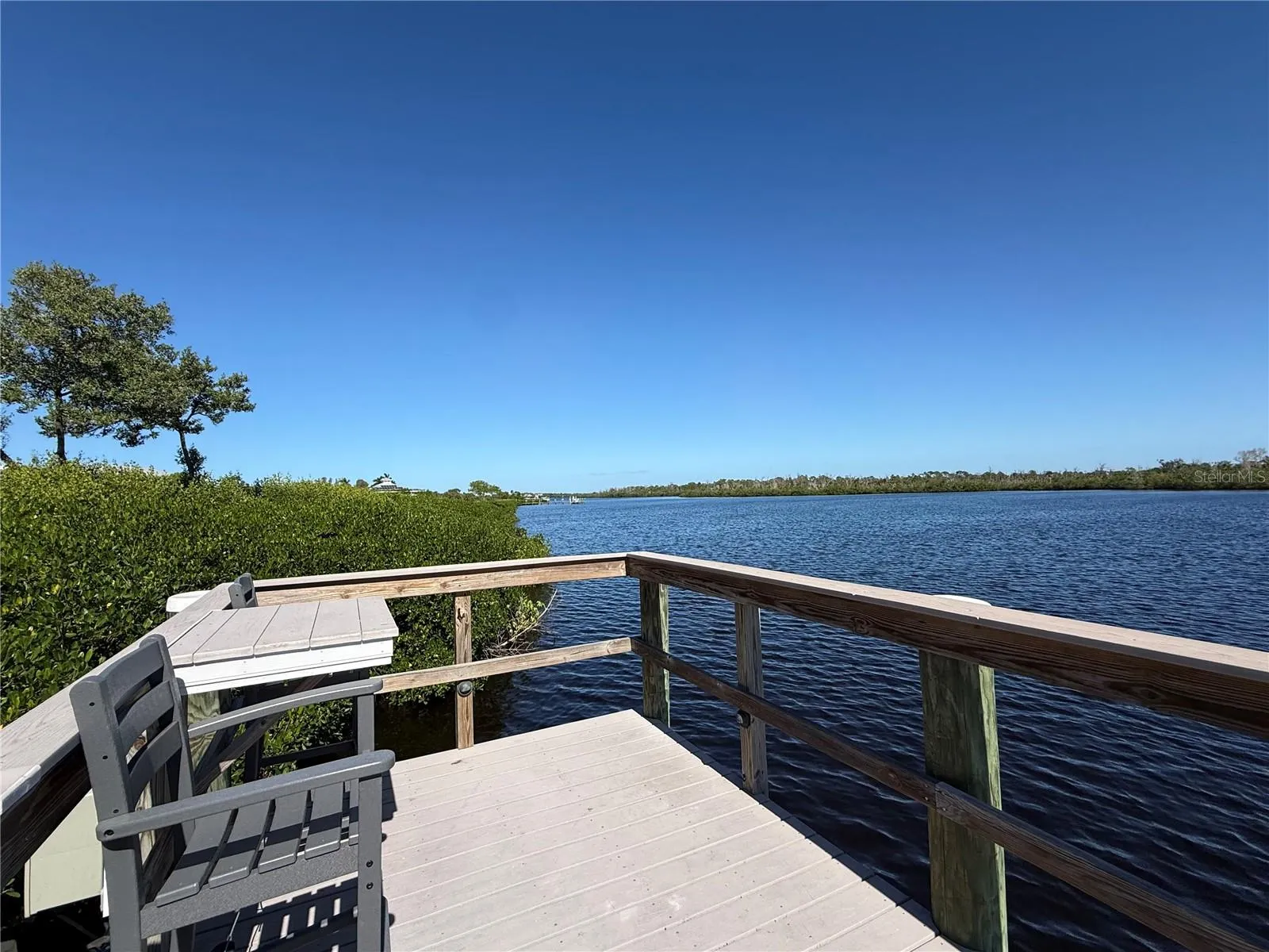 View from the fishing pier