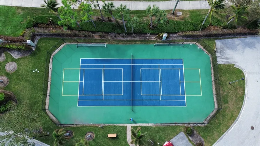Pickleball and tennis