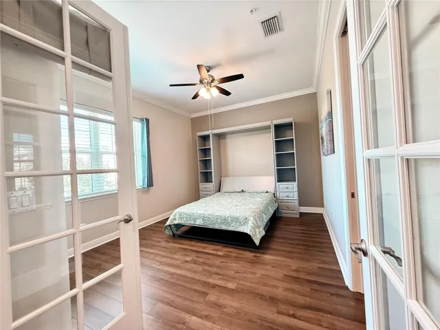 French doors into the primary suite #1