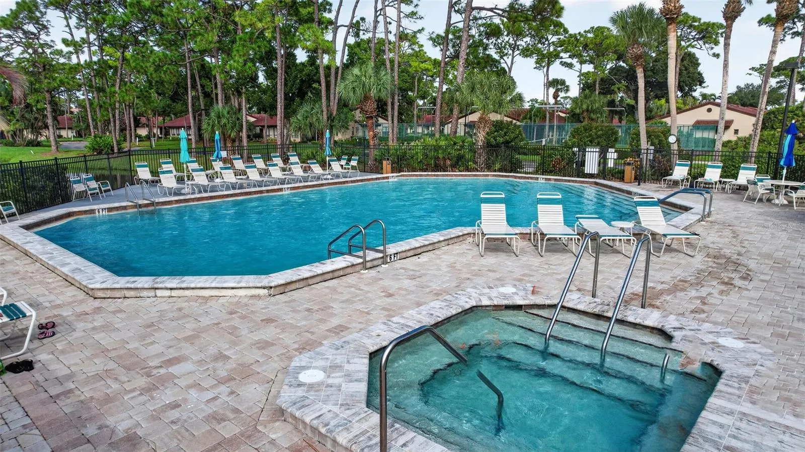 Pool and Jacuzzi