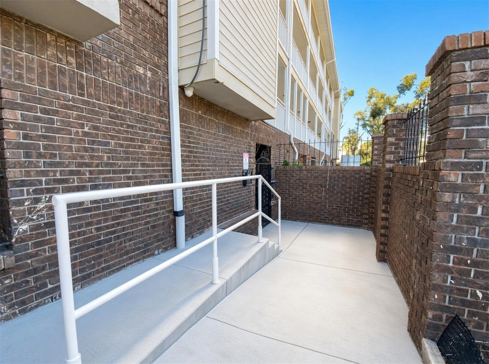 Garage/Guest Parking Entrance
