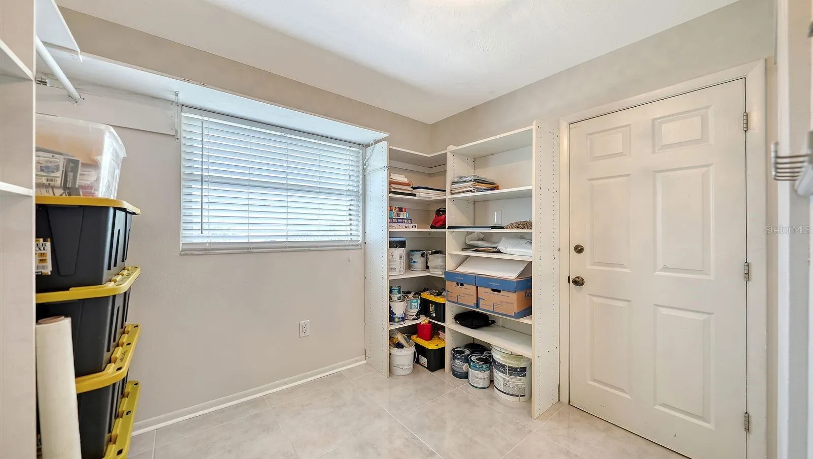 Utility Room for Storage or an Office