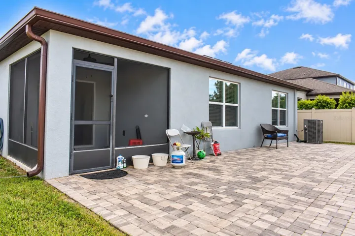 Screened-In Lanai &amp; Extended Paver Patio
