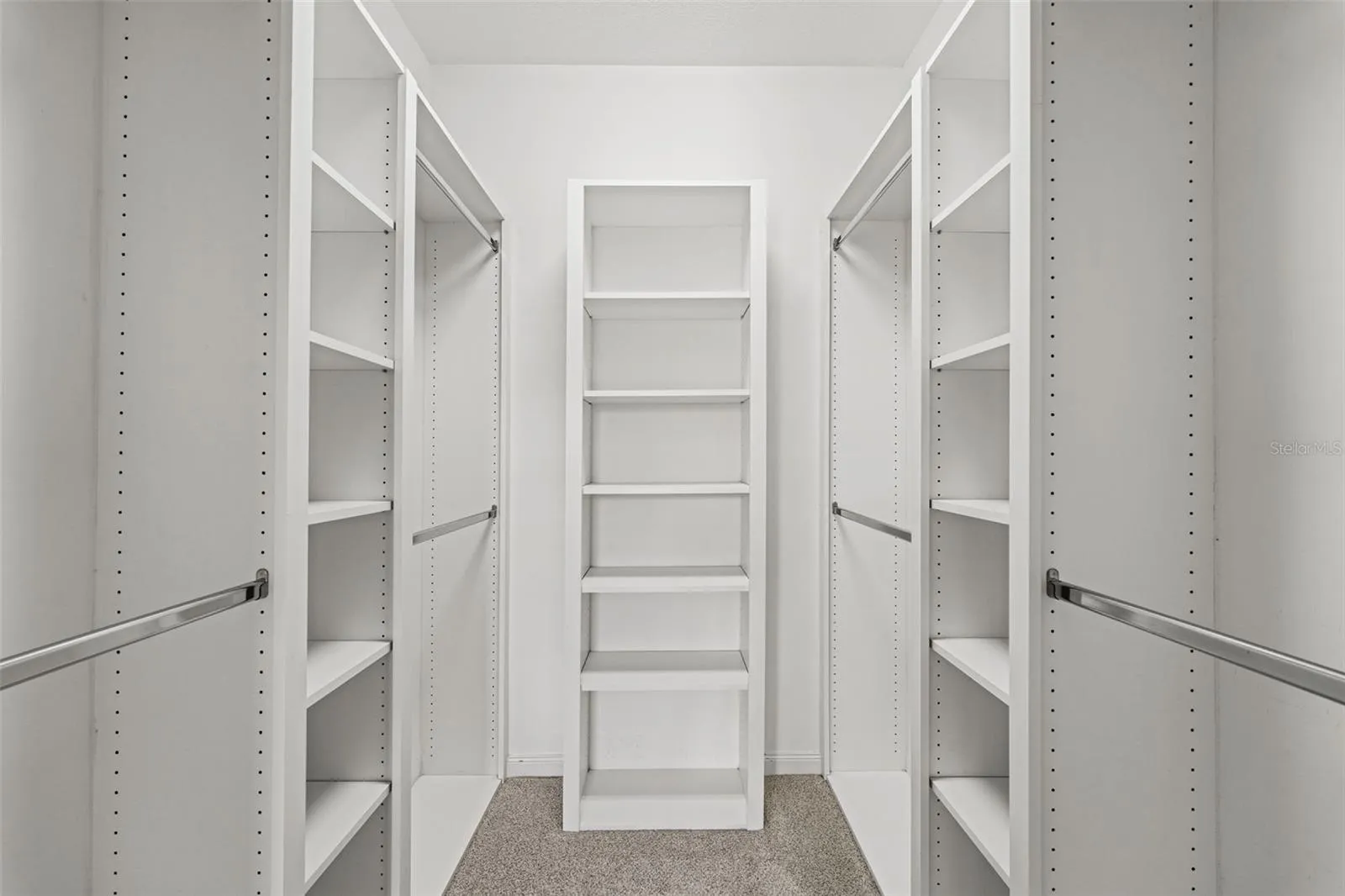 Custom walk-in closet