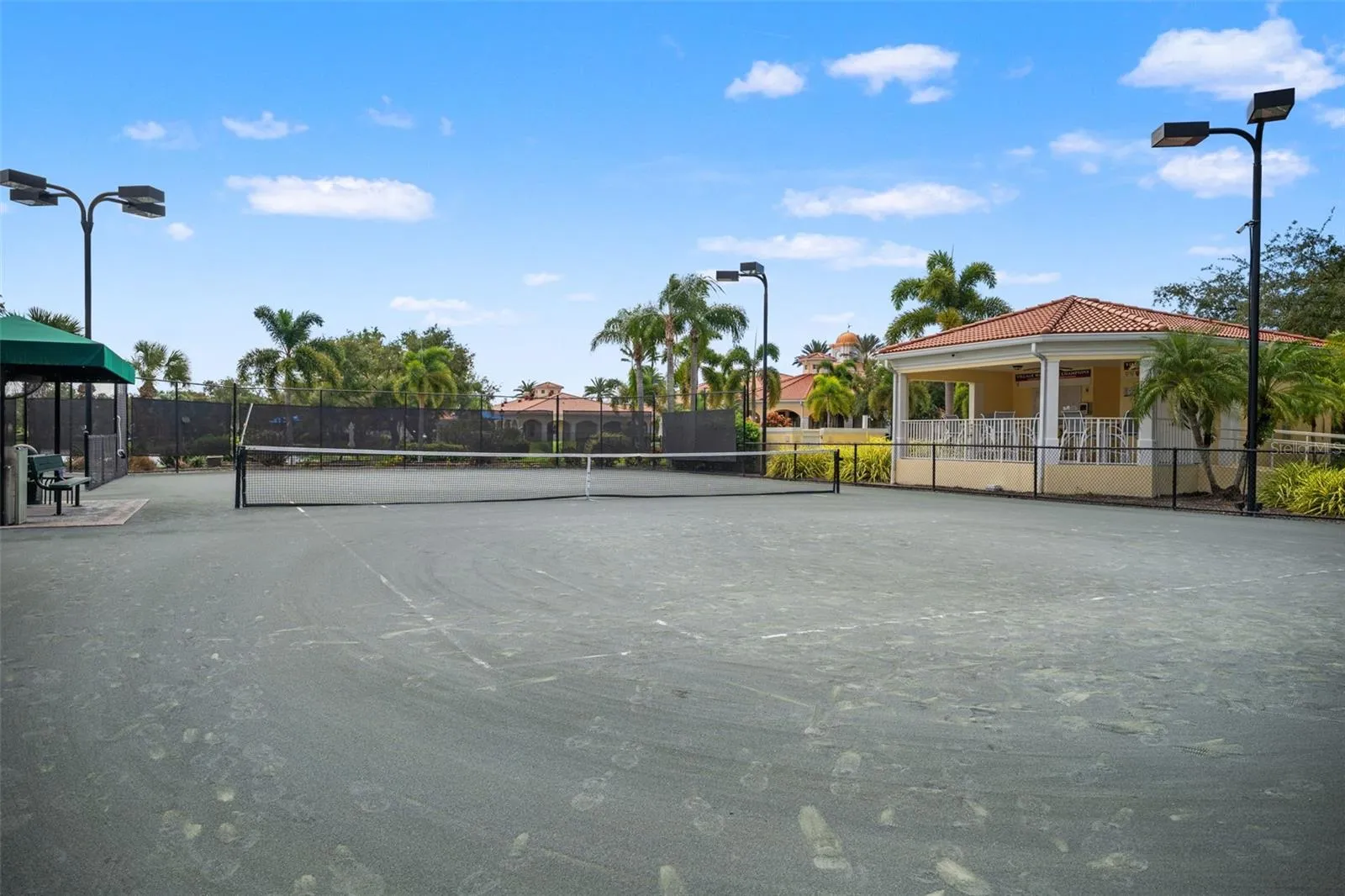 Tennis courts