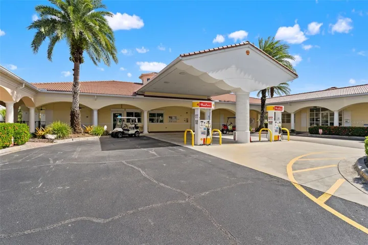 Villagewalk has its own gas station