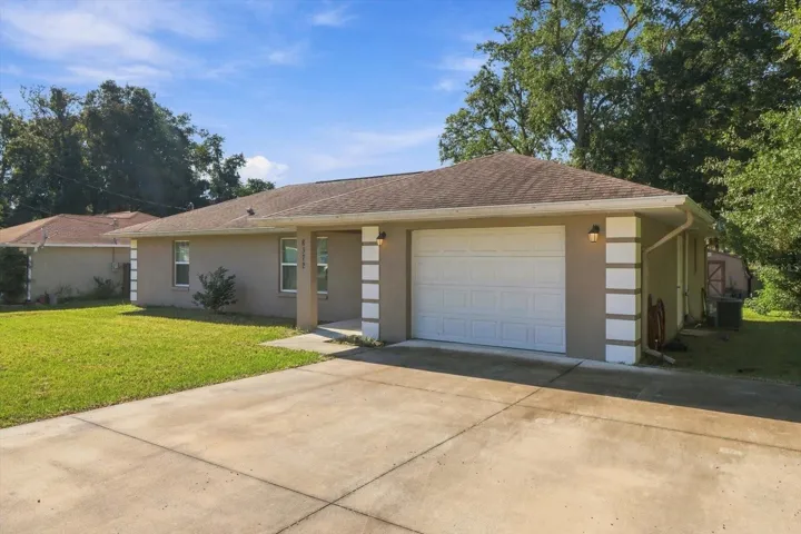 Garage and Driveway