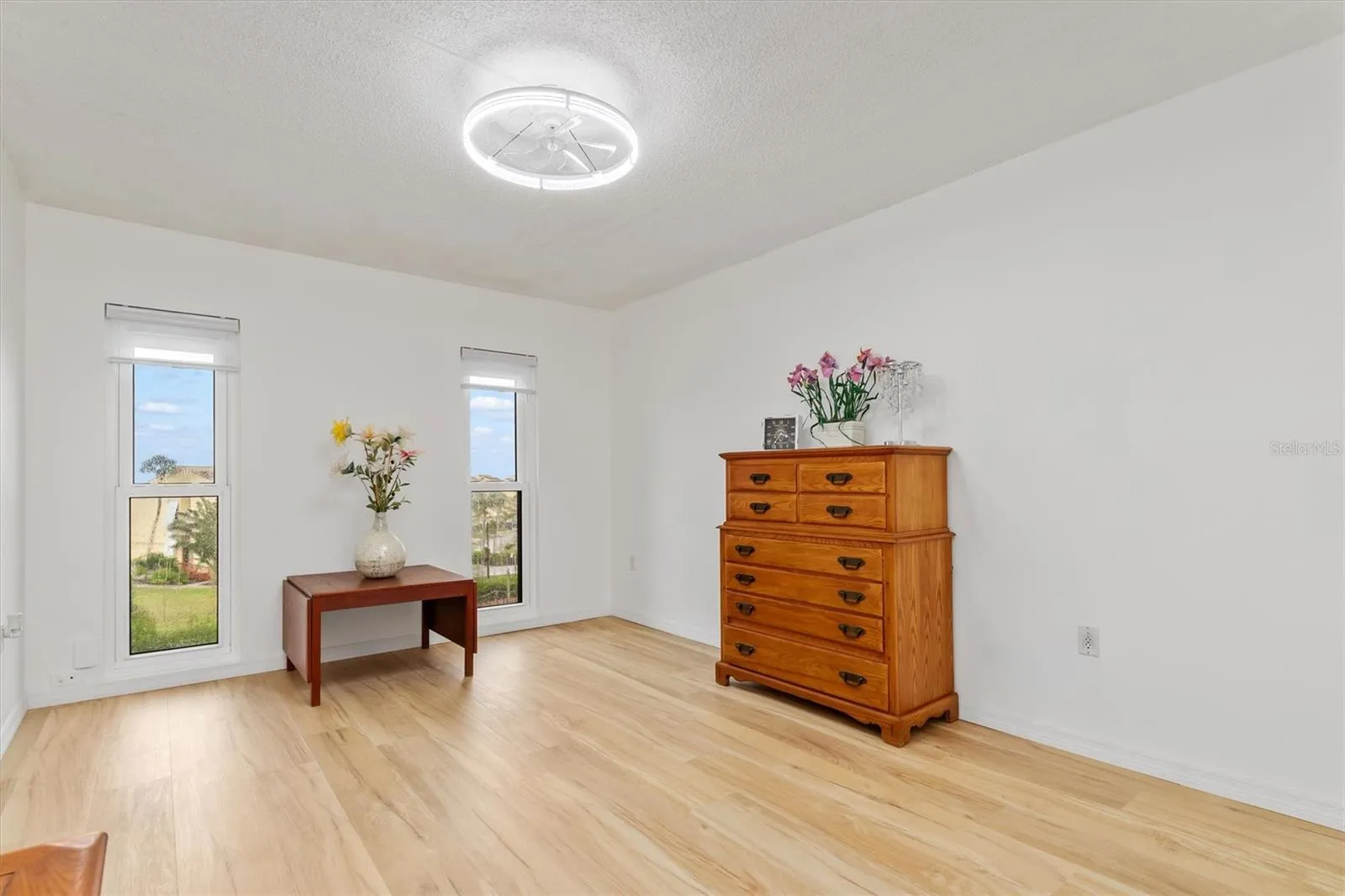 Primary Bedroom with natural light