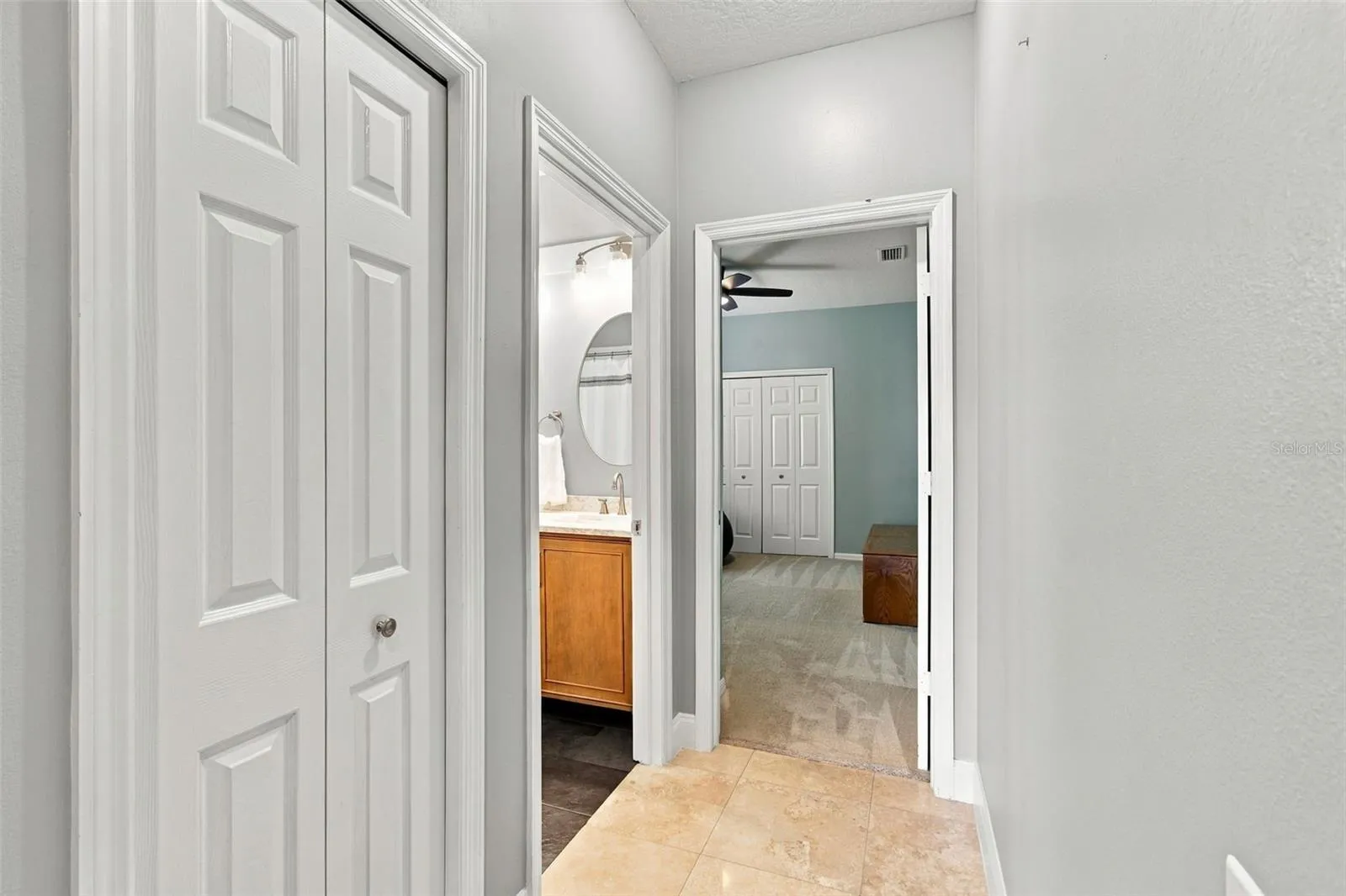 hallway to guest bath and bedroom 4