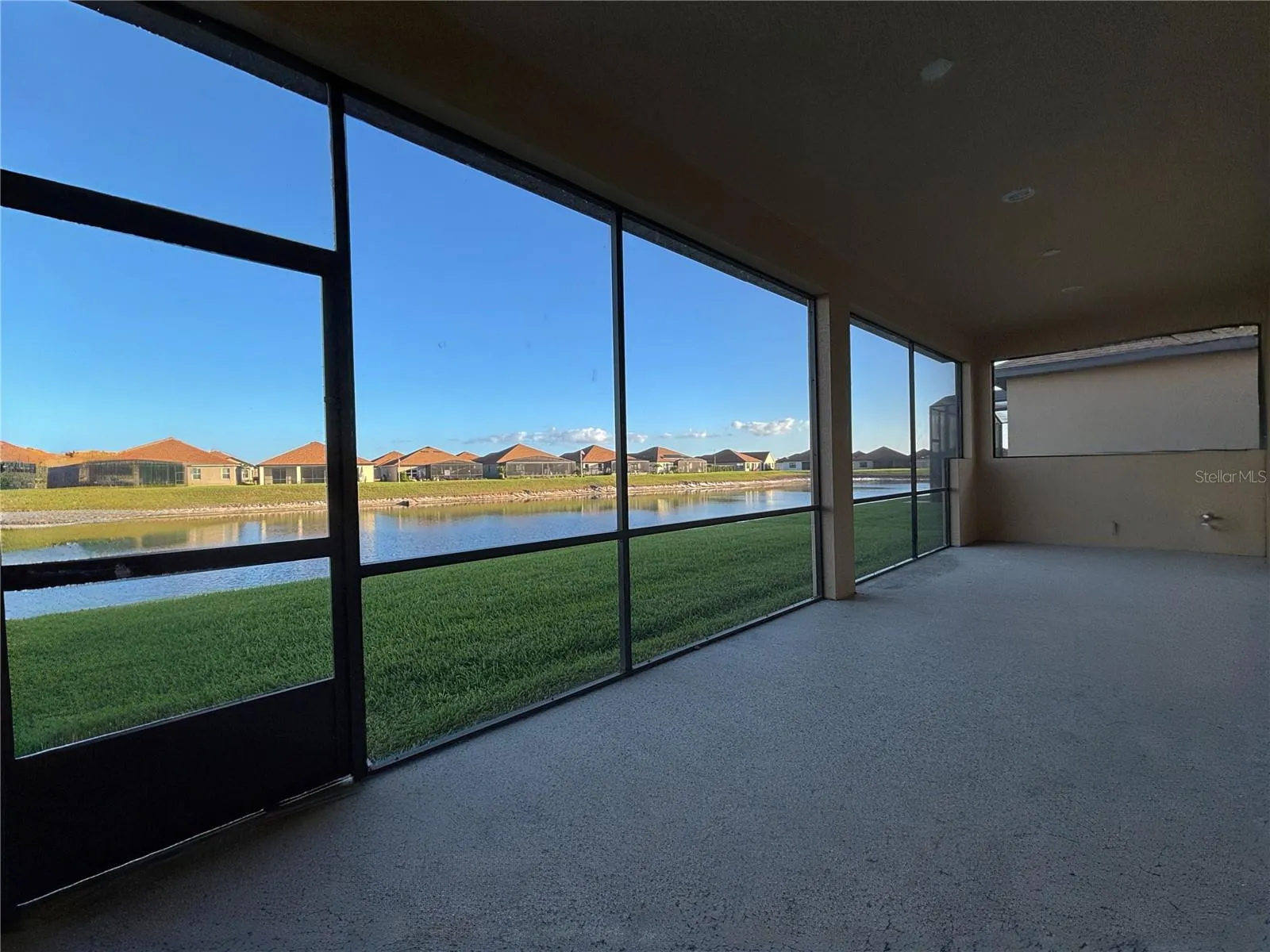 Covered and Screened Lanai