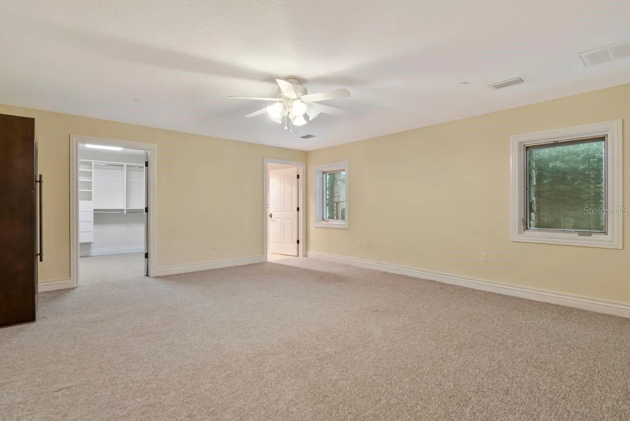 In law suite. Downstairs.