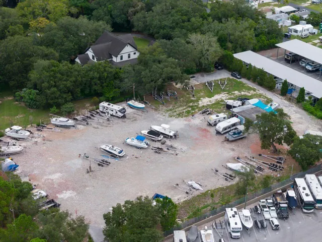 Storage lot.