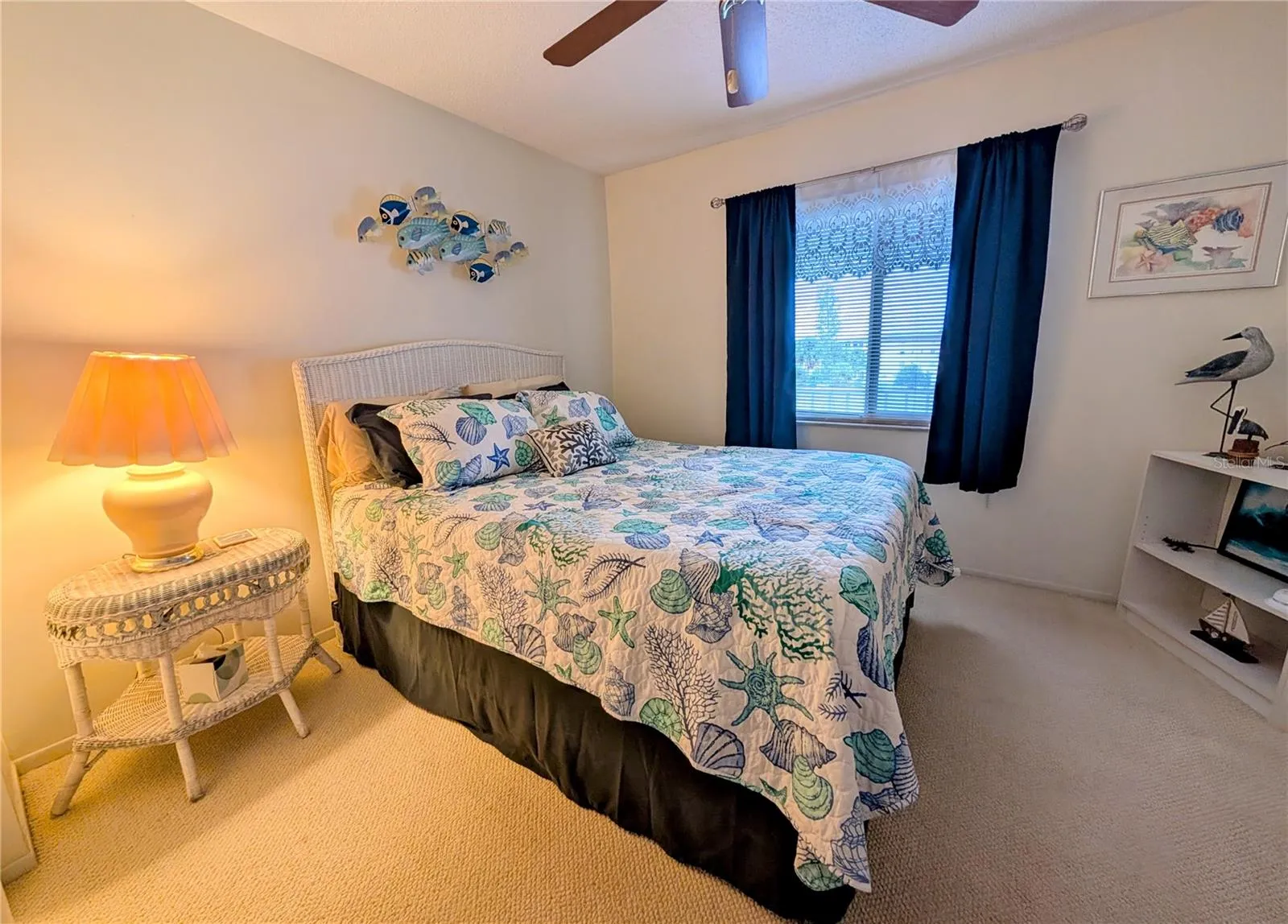 Guest bedroom is inviting...