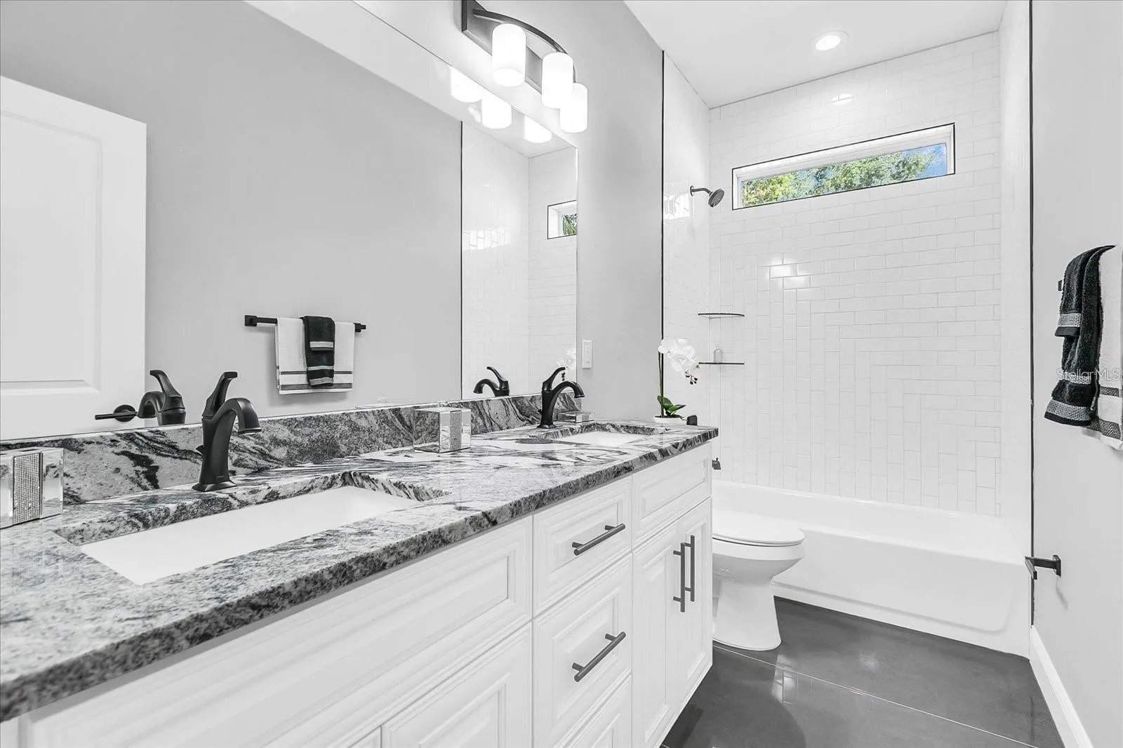 Full Bathroom #1 With Dual Sinks