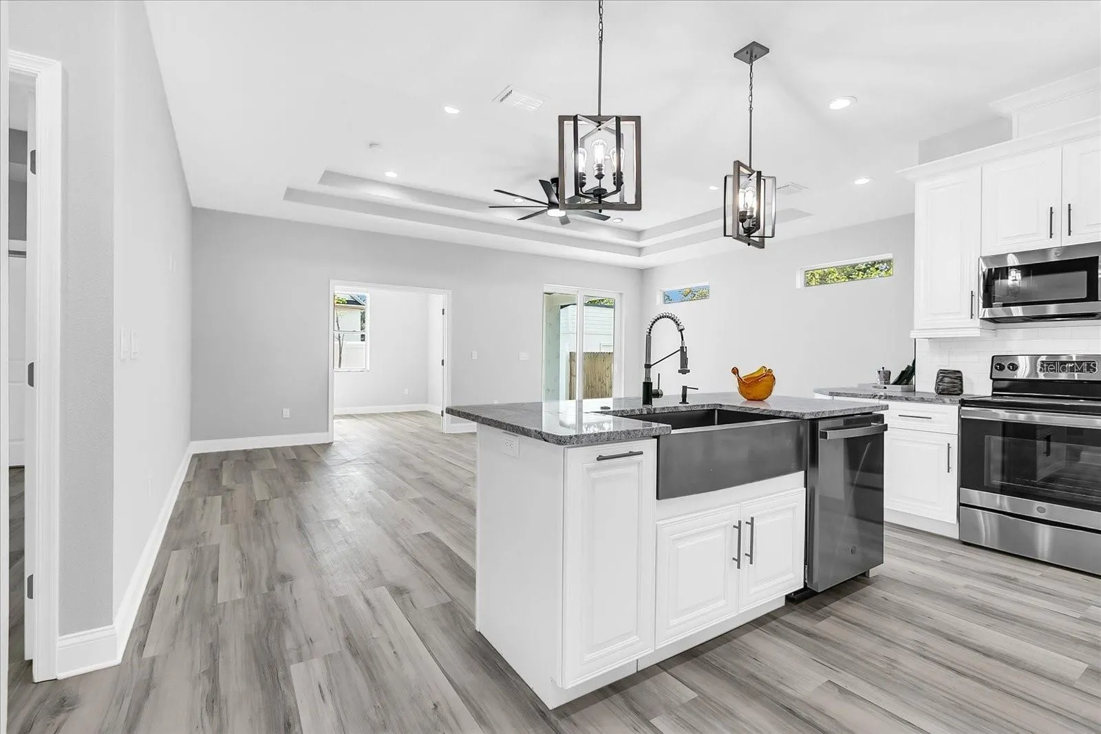 Farm Sink, Dishwasher, Bar Seating & More!