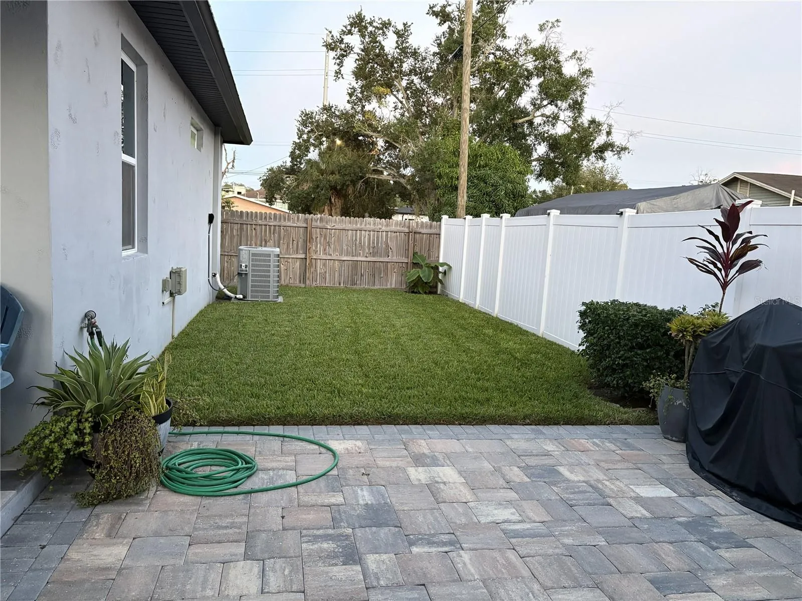 Fully Fenced In Backyard