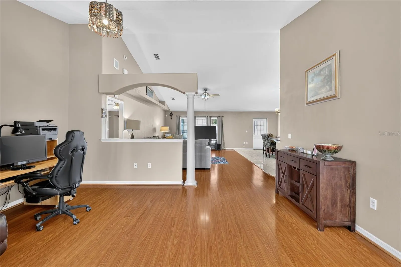 Formal Family room (owner used as an office space)