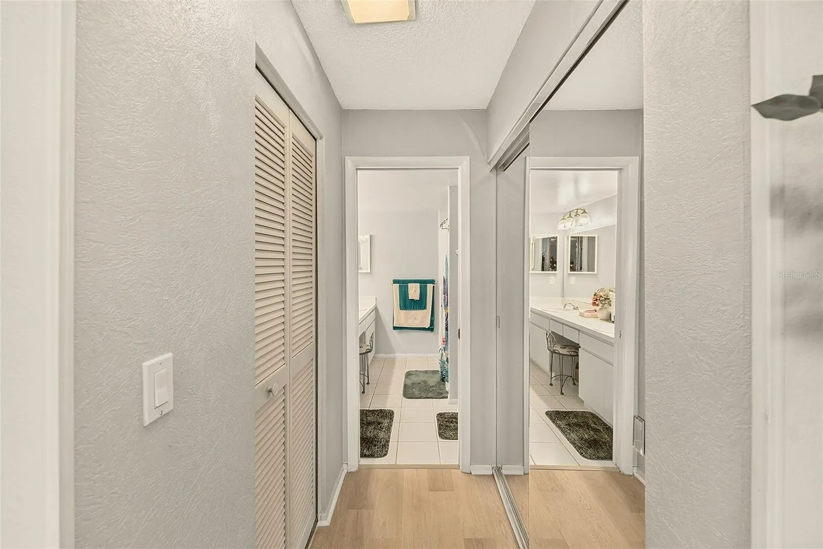 View of hallway in master bedroom