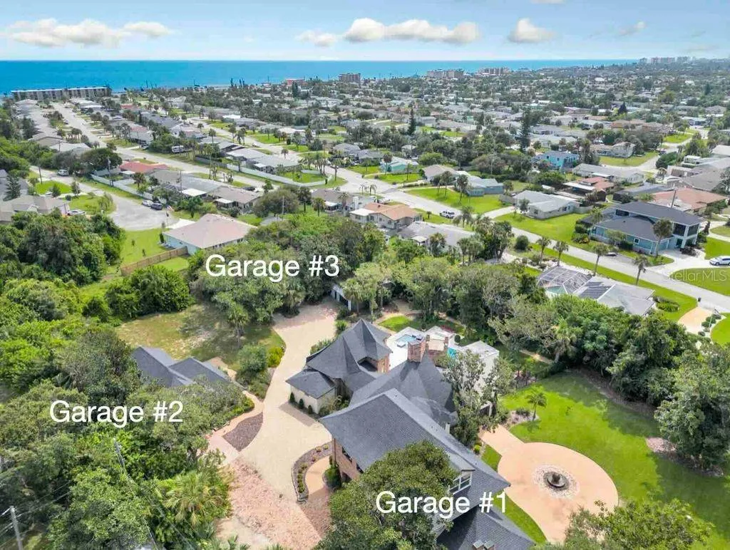 3 Garages on Estate