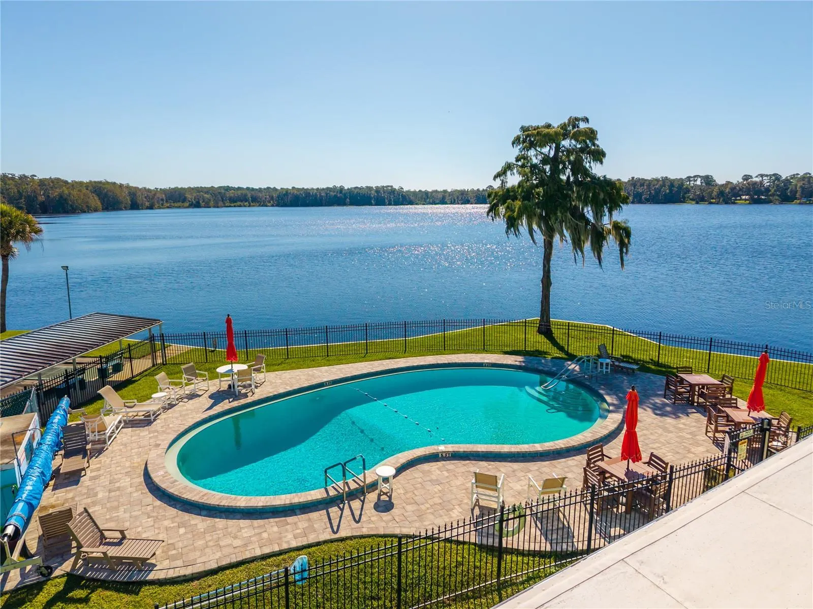 Aerial View of Pool