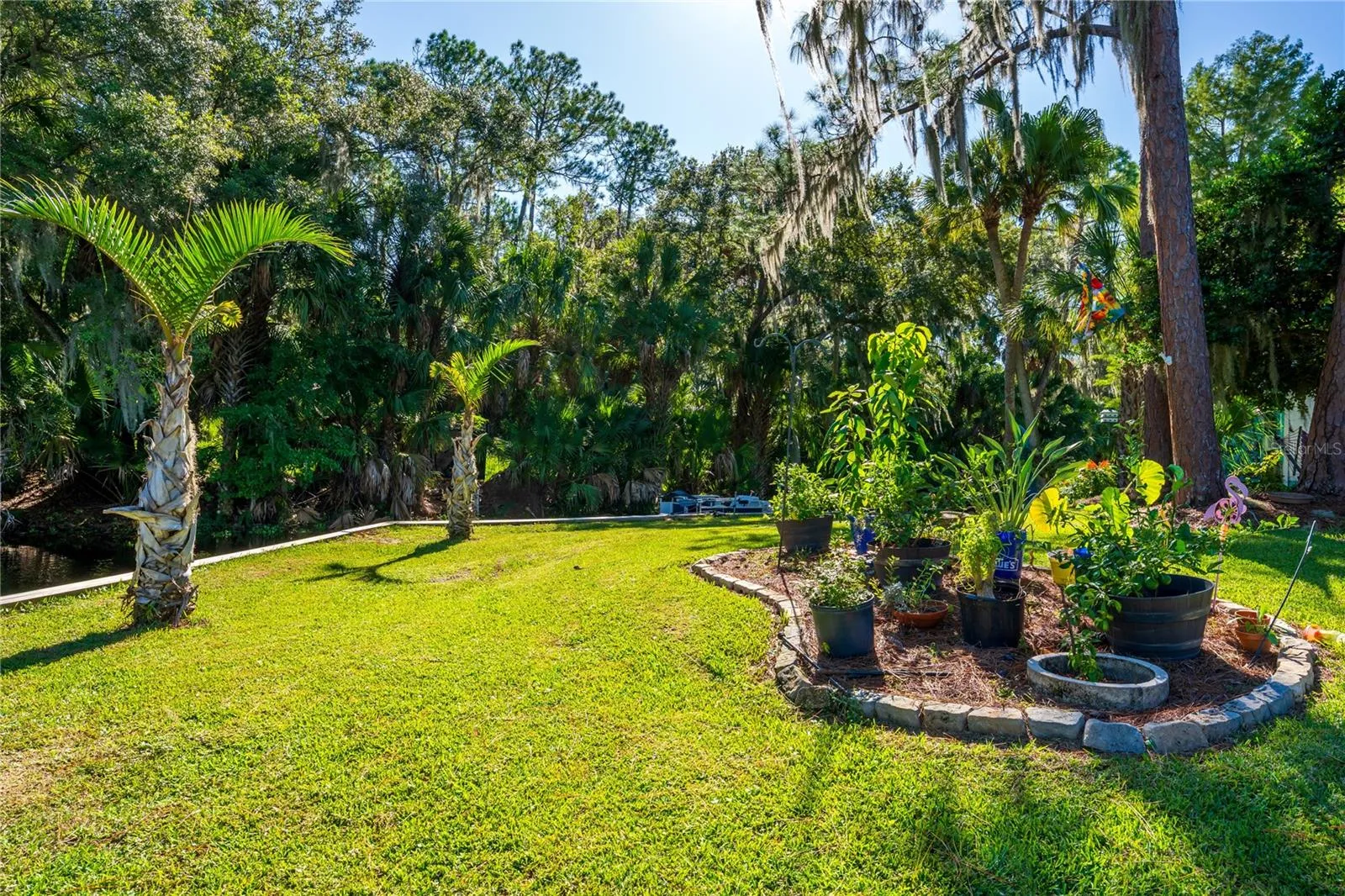 Back Yard into the Canal