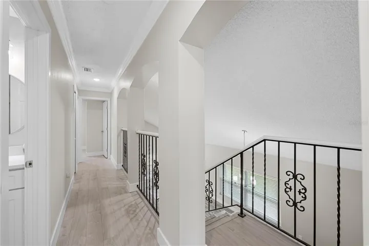 Second floor hallway
