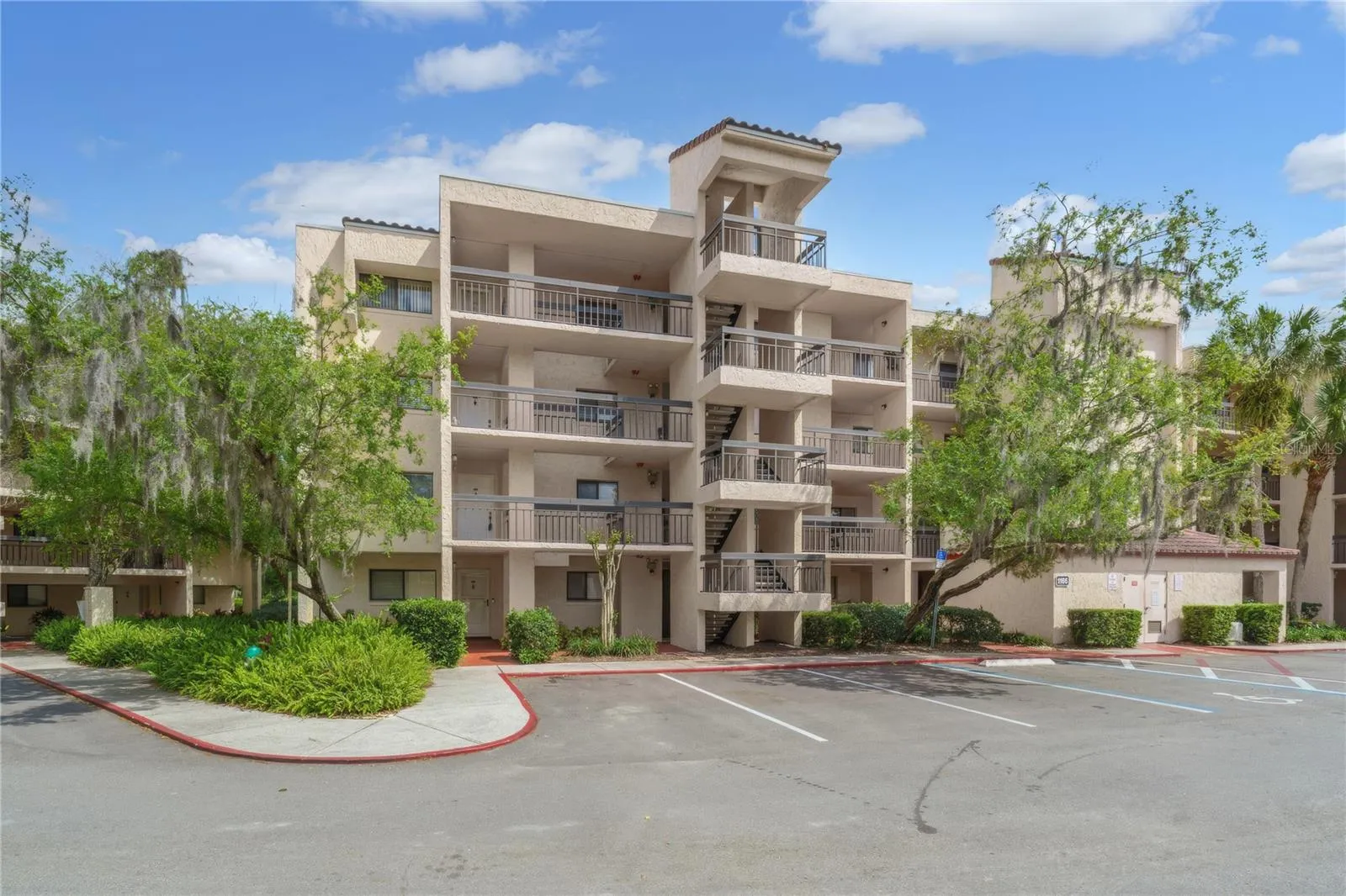 Front of building (second floor unit)