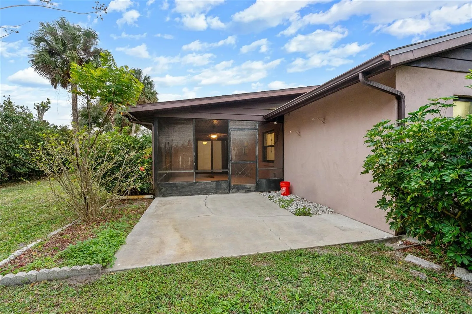 Rear Patio